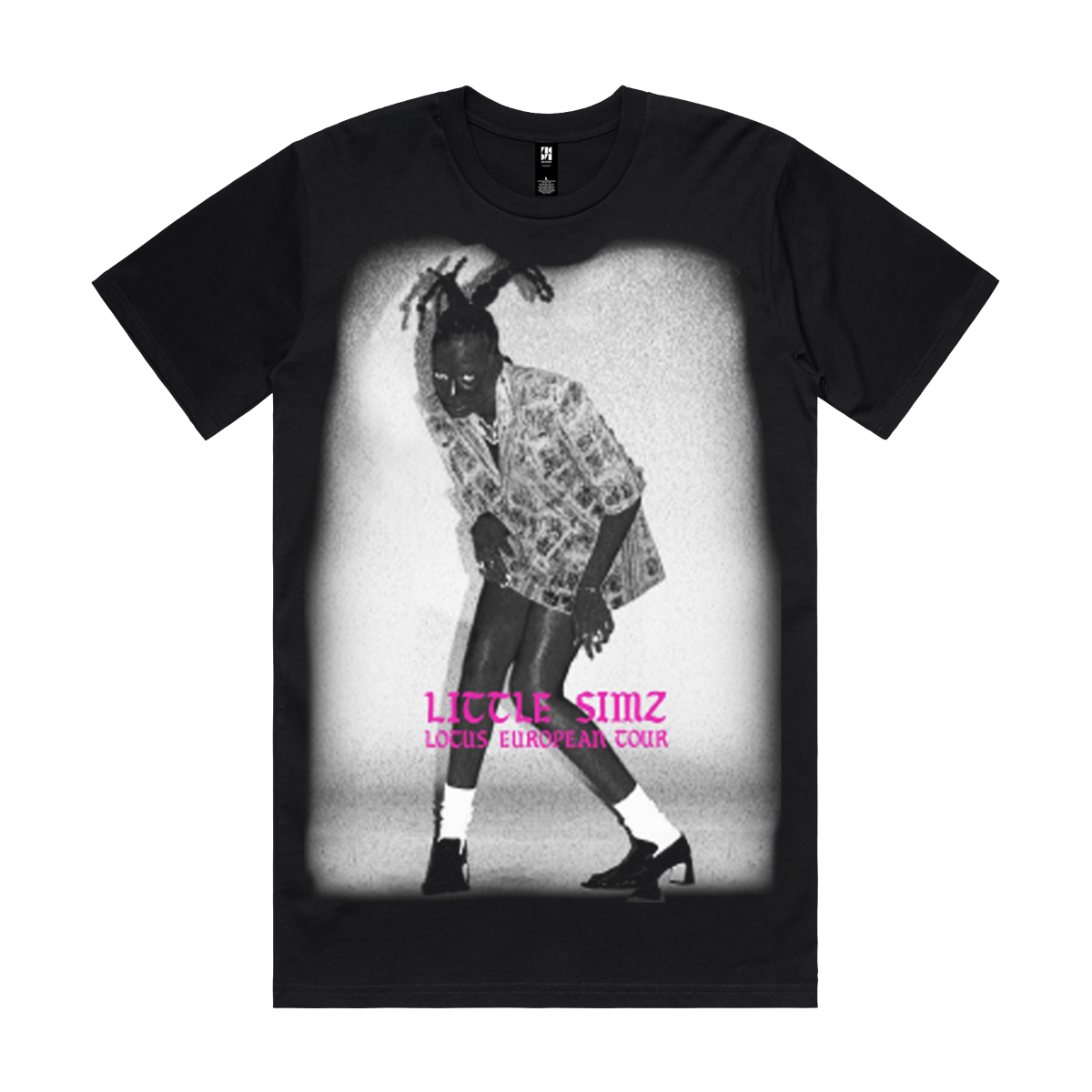 Lotus Tour All Over Print Black Tee - Store Exclusive