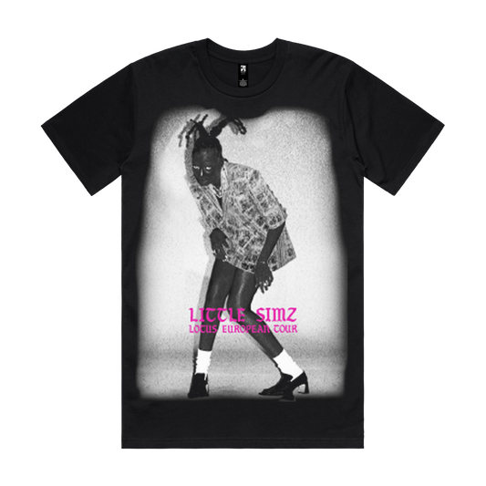 Lotus Tour All Over Print Black Tee - Store Exclusive